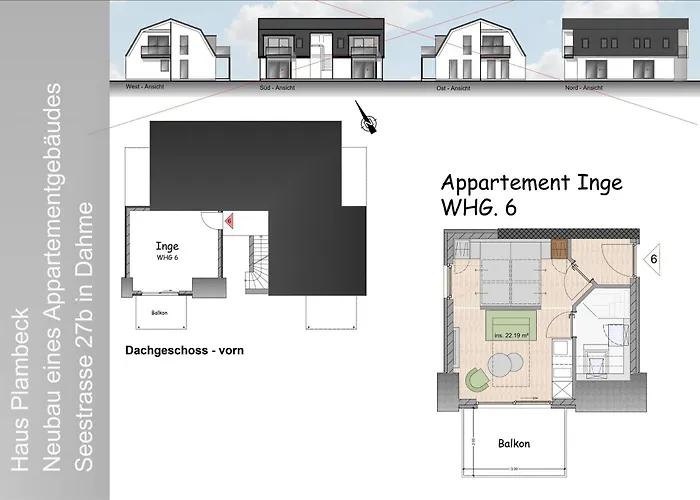 Lütt Plambeck-appartement Inge Dg 6